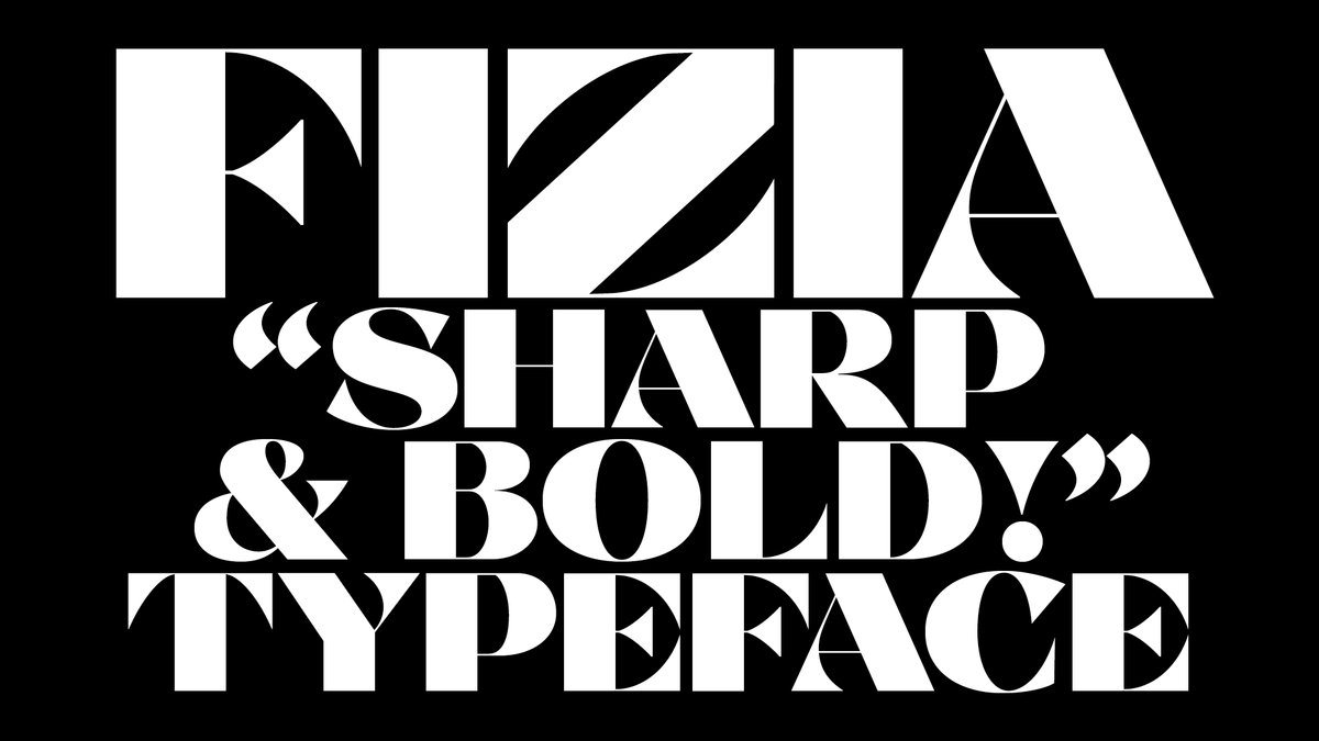 Fizia Typeface