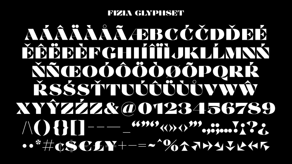 Fizia Typeface