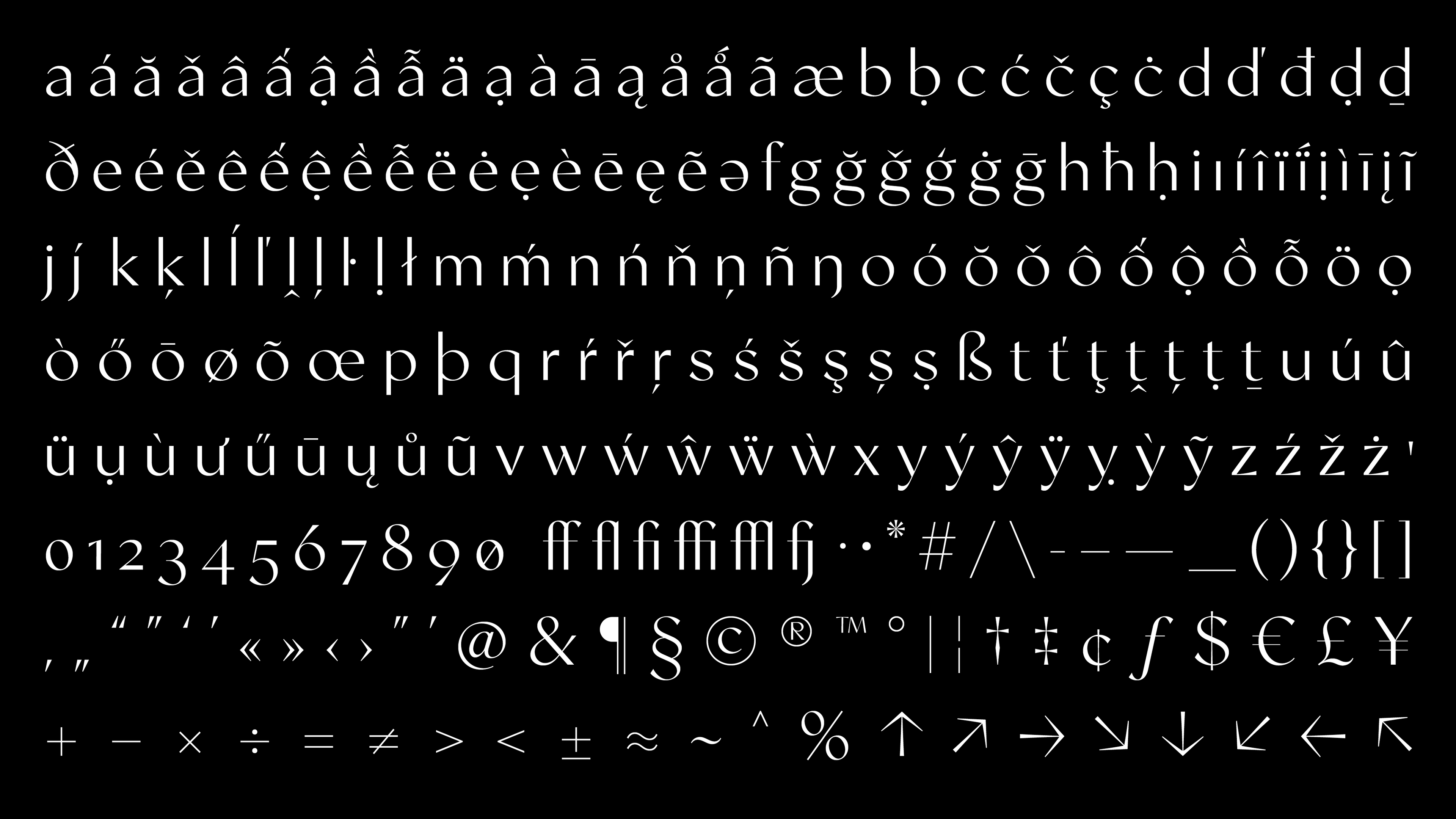Porphyry Typeface